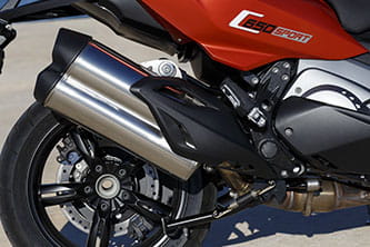 Stylish twin exhaust Stylish twin exhaust