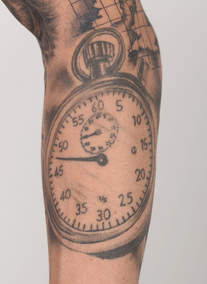 45 meets 48 - Redding's stopwatch with an ode to Tomizawa