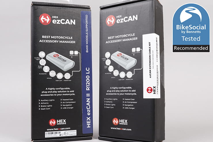 Hex ezCAN review BMW Harley KTM Honda_01