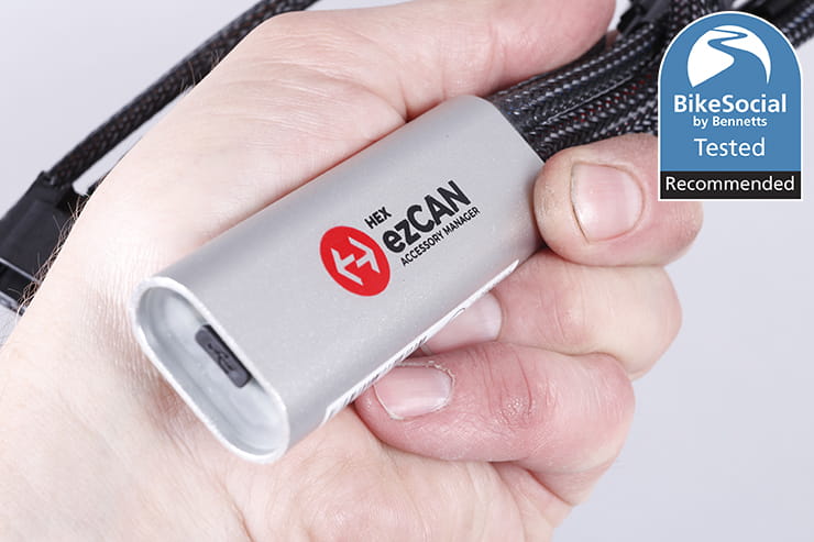 Hex ezCAN review BMW Harley KTM Honda_04