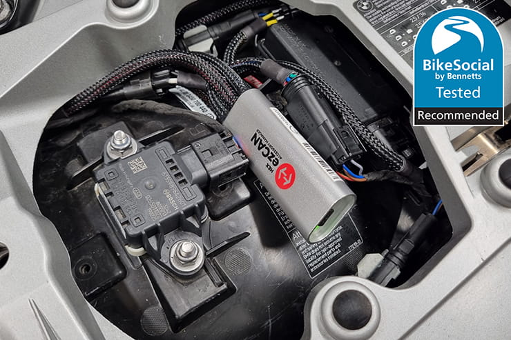 Hex ezCAN review BMW Harley KTM Honda_17