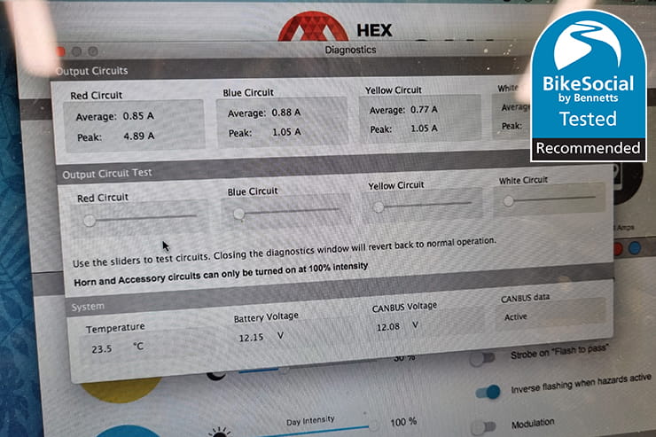 Hex ezCAN review BMW Harley KTM Honda_22