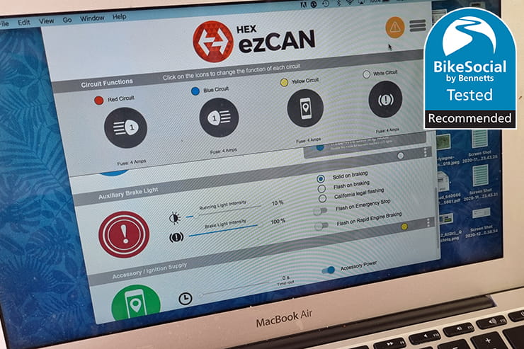 Hex ezCAN review BMW Harley KTM Honda_23
