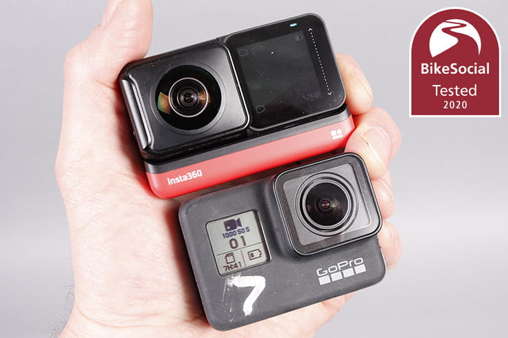 Full review with video of the Insta360 One R – with its 360 VR and 4K modules, is this the best action camera for motorcycle riding in 2020?