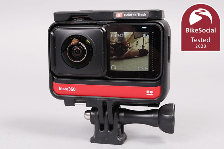 Full review with video of the Insta360 One R – with its 360 VR and 4K modules, is this the best action camera for motorcycle riding in 2020?
