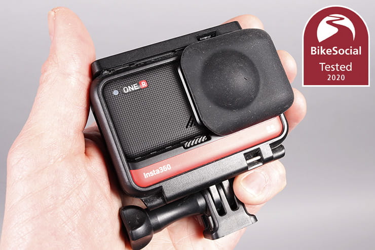 Full review with video of the Insta360 One R – with its 360 VR and 4K modules, is this the best action camera for motorcycle riding in 2020?