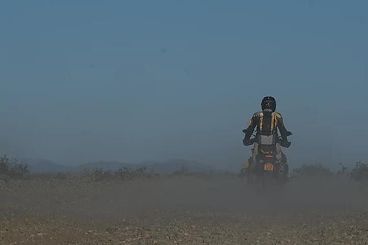 The 61-year old is currently on his eighth tour of the globe – and for this 100,000km expedition, he’s riding the new Yamaha Ténéré 700.