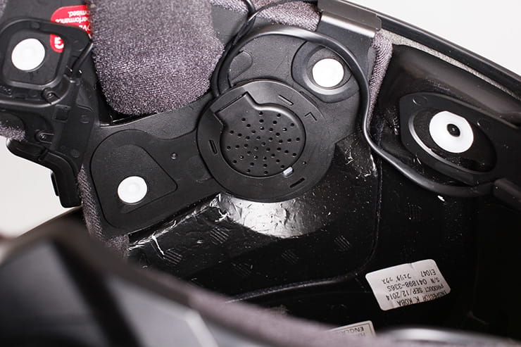 Sena 10U motorcycle intercom speaker